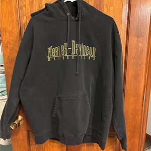 Harley-Davidson black hoodie XL seacoast chapter/north hampton NH